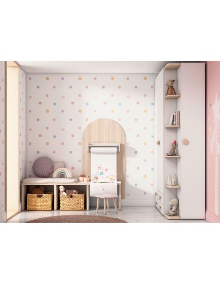 Cuna Soft fabricada en melamina