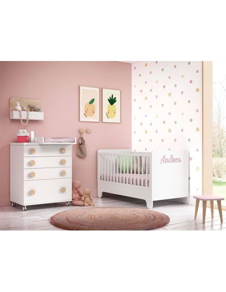 Cuna Soft Muebles Ros