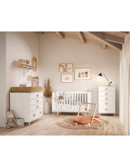 Cuna Fold color blanco