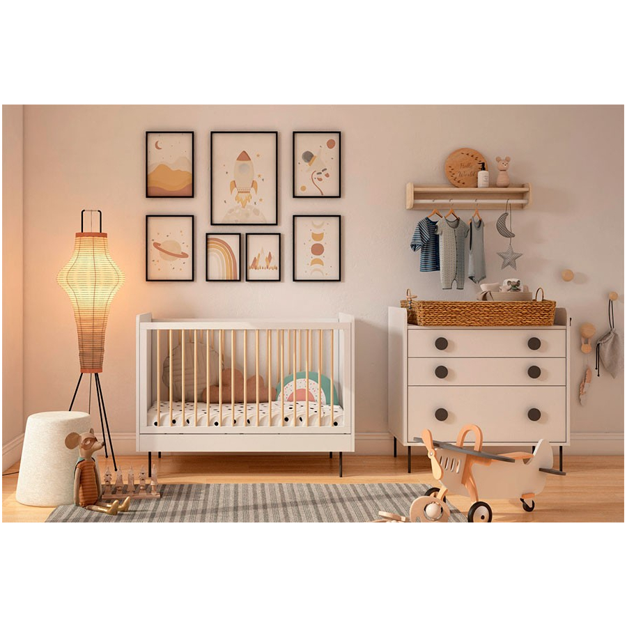 Cuna Artic colección Bamboo Muebles Ros