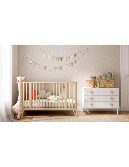 Cuna Pampa de la nueva colección Bamboo de Muebles Ros