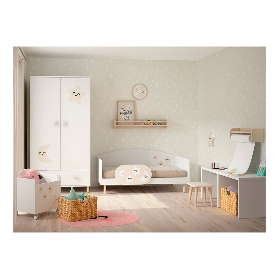 Cuna Star de la colección Bamboo de Muebles Ros