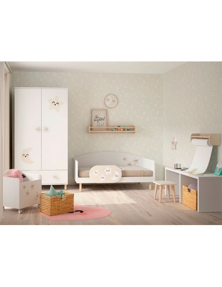 Cuna Star de la colección Bamboo de Muebles Ros