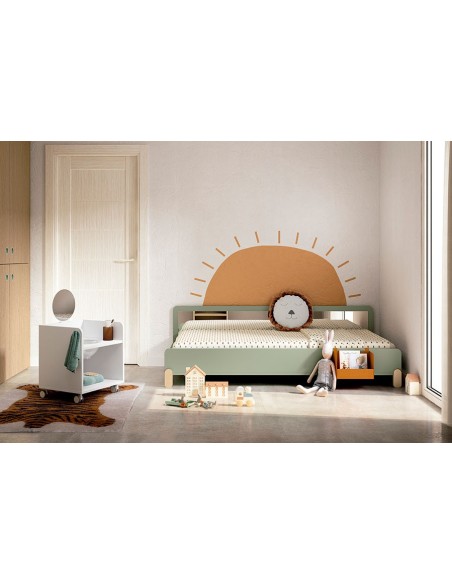 Cama Arco Iris 190cm. | Muebles Ros
