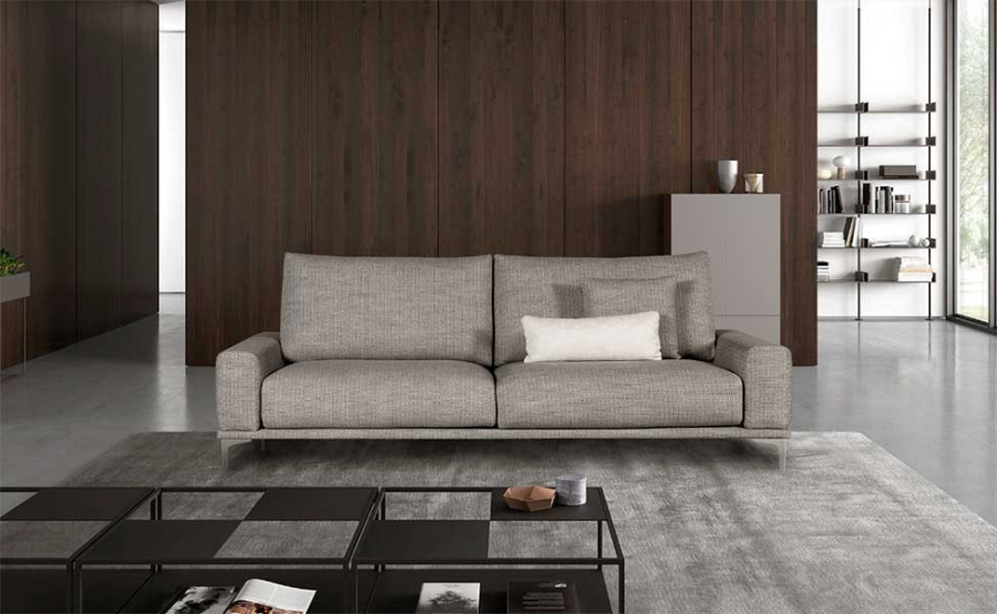 Sofá Loft de Gamamobel tapizado en tela