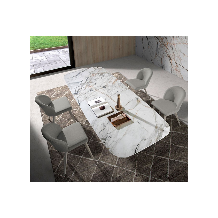 Mesa de comedor Jasper Fix Keramik Mobles Nacher