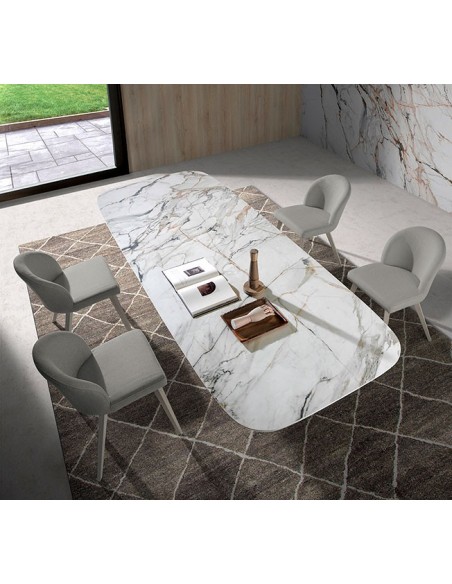 Mesa de comedor Jasper Fix Keramik Mobles Nacher