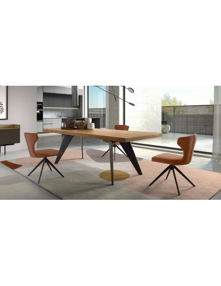Mesa de estilo rústico Tavolo Fix Wood
