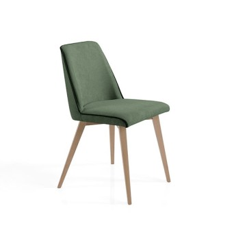 Silla Lolita tapizado verde