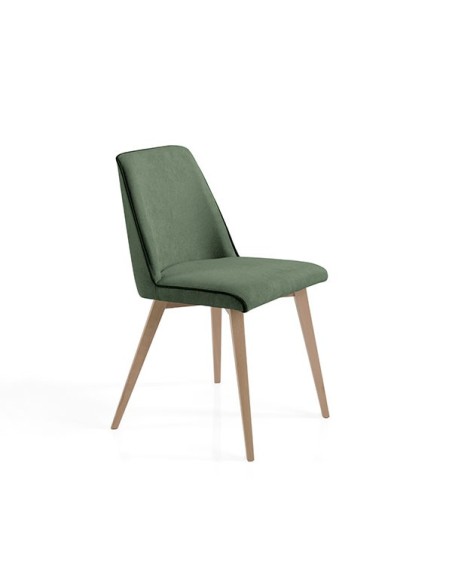 Silla Lolita tapizado verde