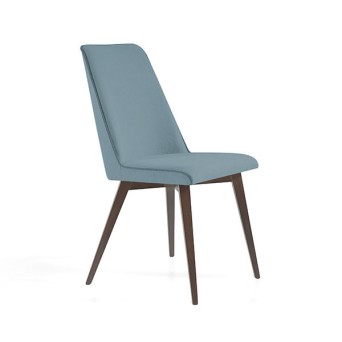 Silla Lola tapizado azul