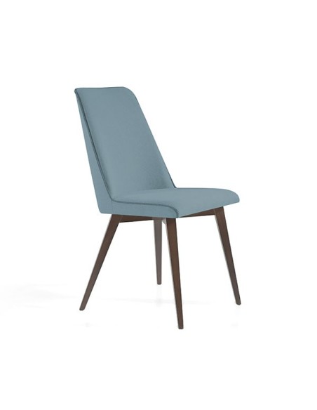 Silla Lola tapizado azul