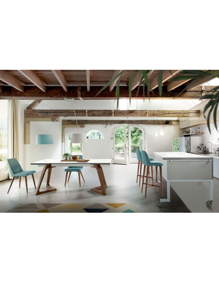 Mesa extensible Nil Keramic Mobles Nacher