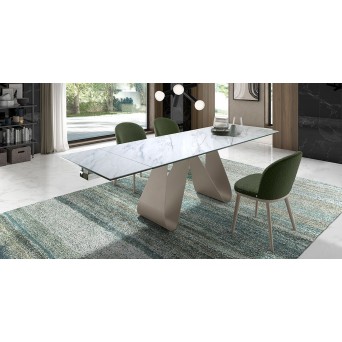 Mesa extensible Papallona Keramic 2