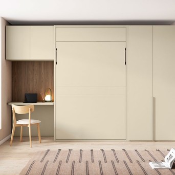 Dormitorio matrimonio cama abatible Be 65