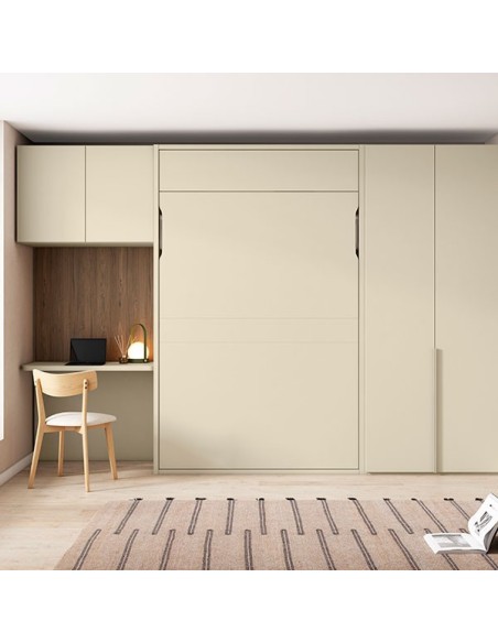 Dormitorio matrimonio cama abatible Be 65