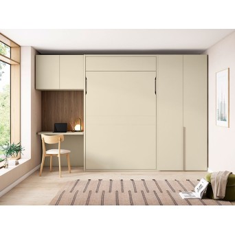 Dormitorio matrimonio cama abatible Be 65 2