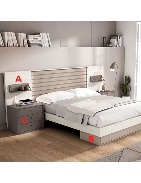 Acabados dormitorio Eternal Lan Mobel