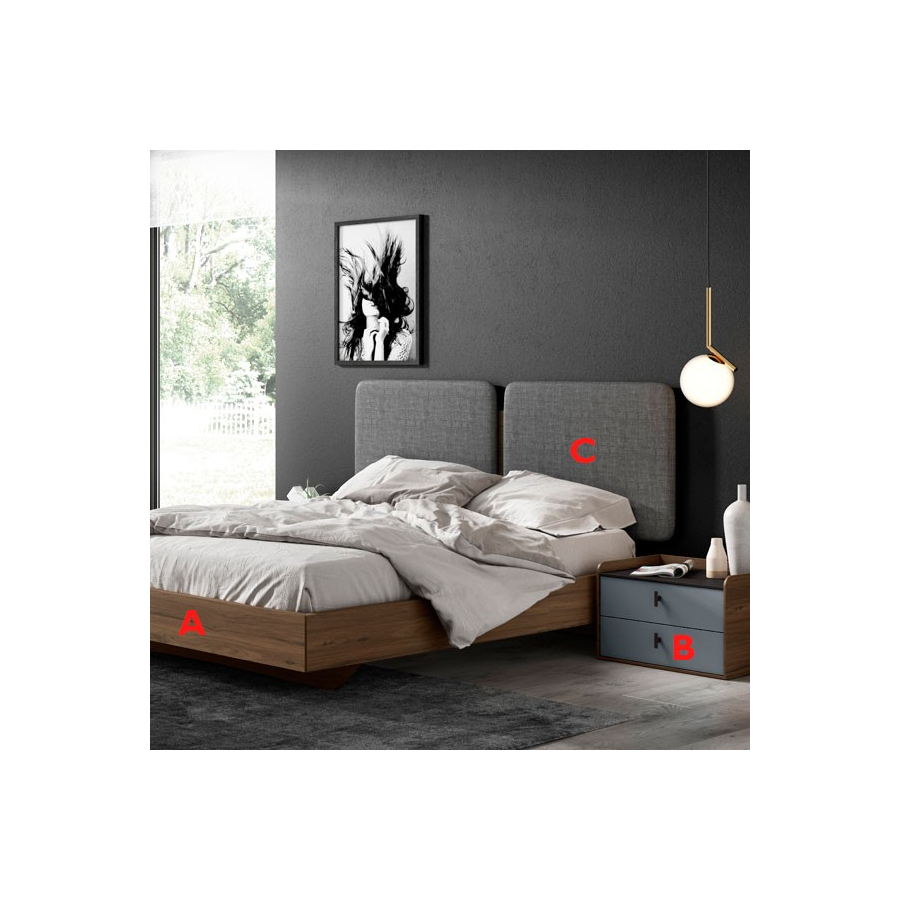 Dormitorio matrimonio Eternal melamina