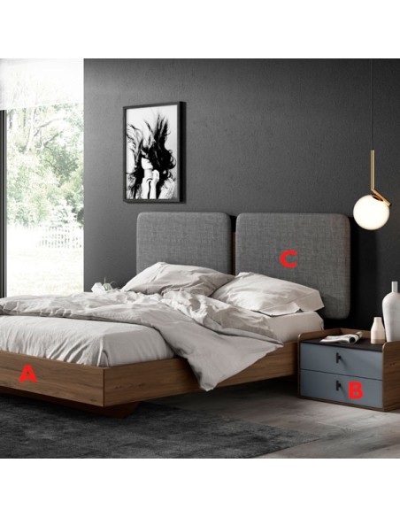 Dormitorio matrimonio Eternal melamina