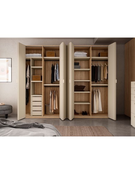 Armario moderno cuatro puertas Lan Mobel