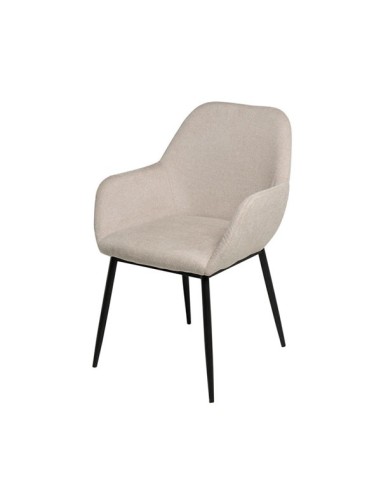 Silla Isabella con tapizado beige