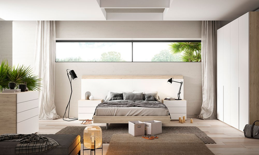 Dormitorio moderno Elvis 1 Lan Mobel