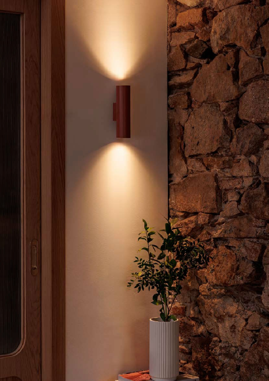 Faro Barcelona STAN 2L Wand- / Deckenleuchte – Schwarz, Moderne Designleuchte Für Innenräume