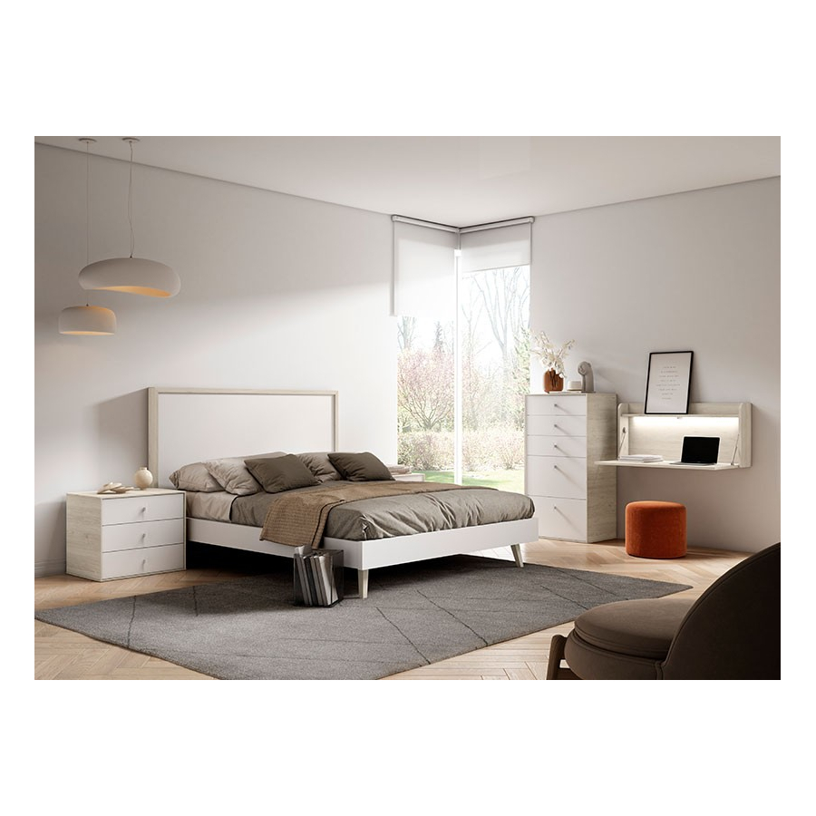 Dormitorio matrimonio moderno Lan Mobel