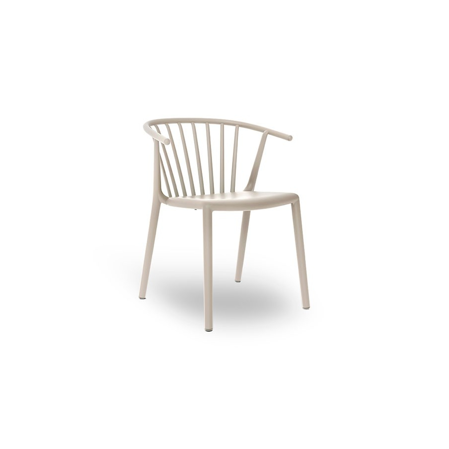 Silla Woody color Marfil