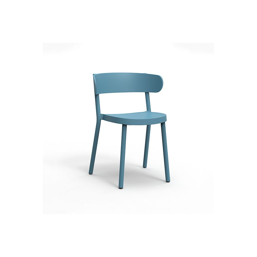 Silla de terraza Azul