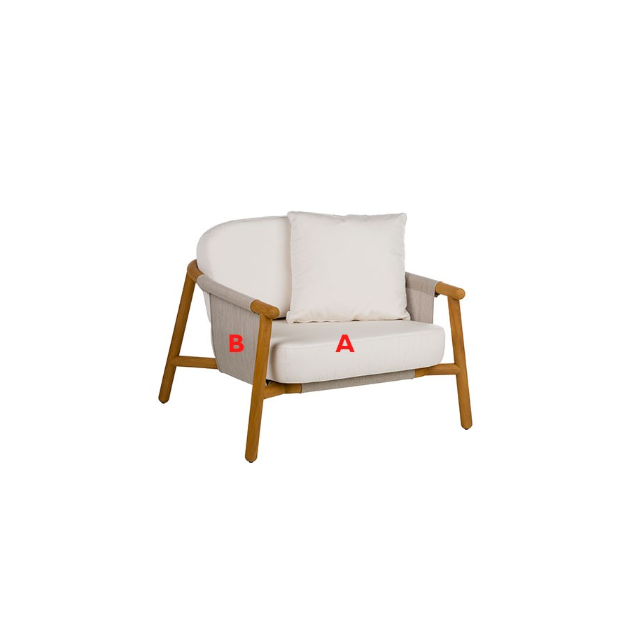 Sillón redondo Hamp