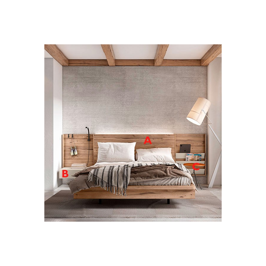 Personalización de acabados para dormitorio