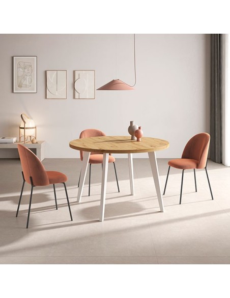 Mesa de comedor con tapa en melamina