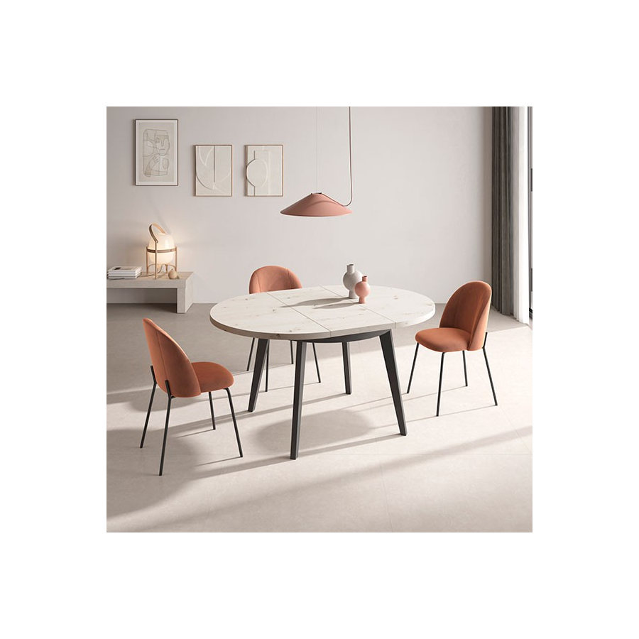 Mesa de comedor con tapa de melamina