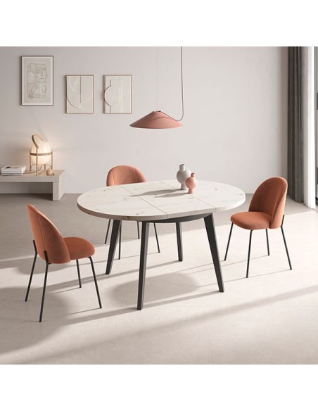 Mesa de comedor con tapa de melamina