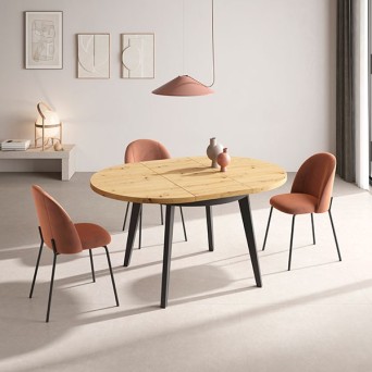 Mesa de comedor extensible