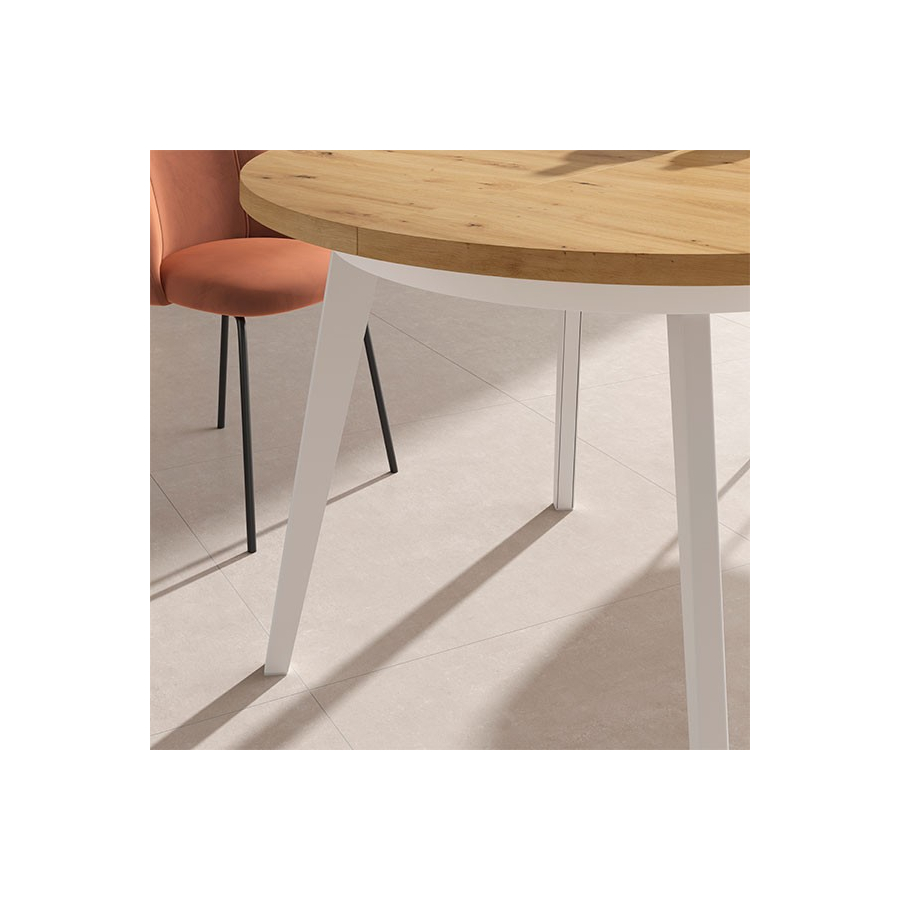 Detalle de la pata en Muebles Lara
