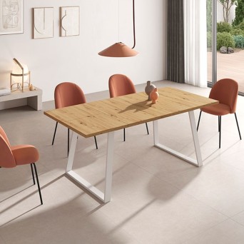 Mesa de comedor tapa melamina