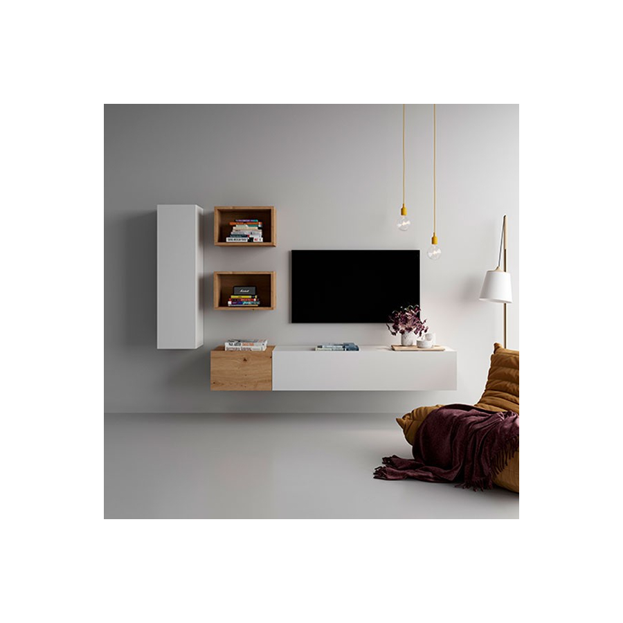 Salón colección Block, fabricado en melamina