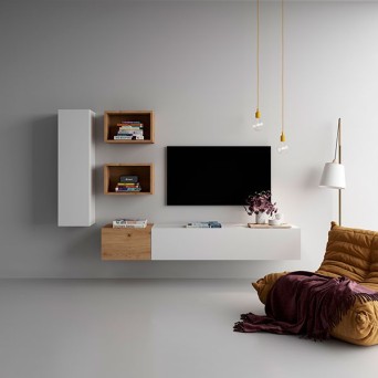 Salón colección Block, fabricado en melamina 2