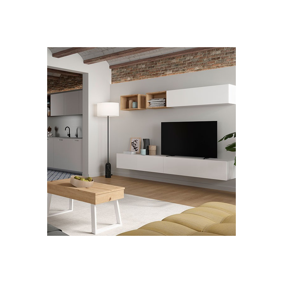 Composición de salón moderno de la colección Block