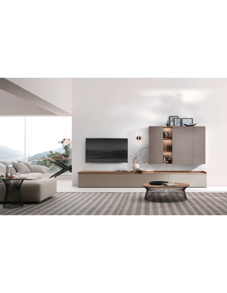 Vista en ambiente del Salón de diseño italiano Atlante 115, de Tomasella
