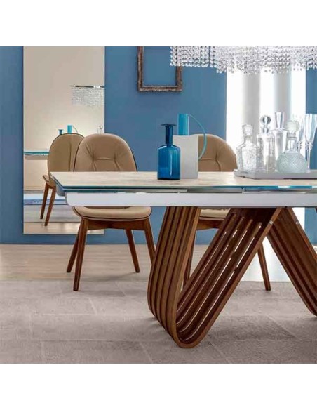 Mesa extensible Arpa | Tonin Casa en Muebles Lara