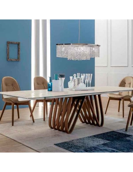 Mesa extensible Arpa | Tonin Casa en Muebles Lara