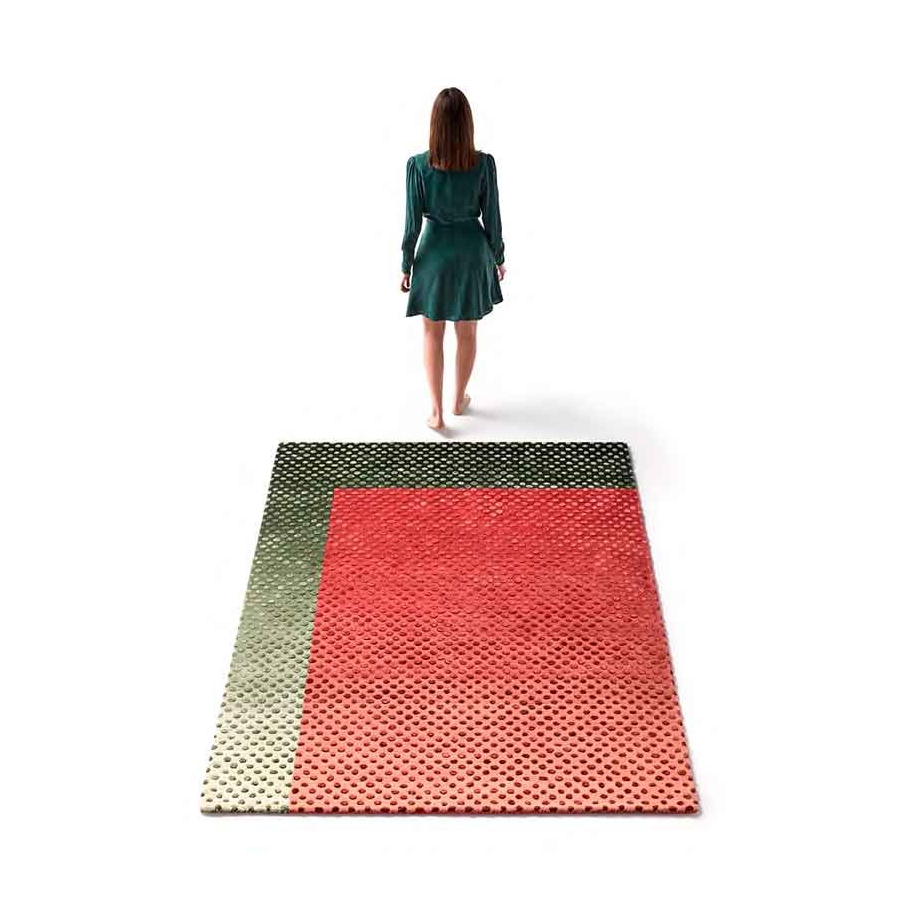 Alfombra Burbuja verde