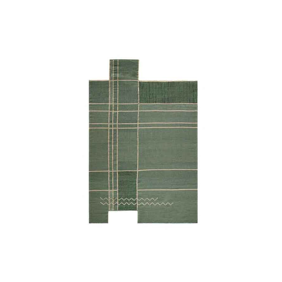 Alfombra Camino verde