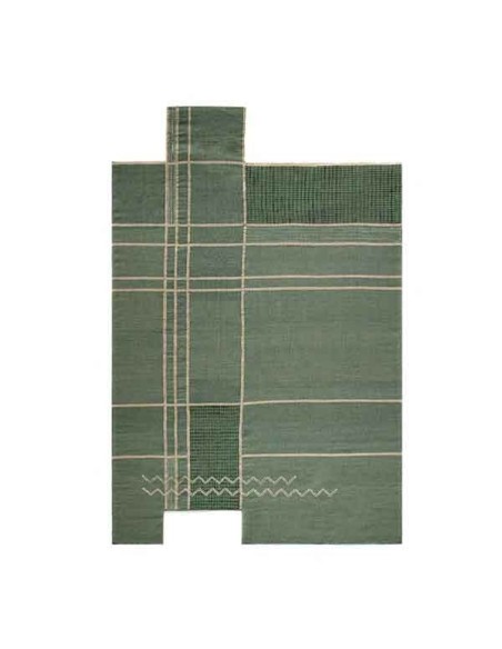 Alfombra Camino verde