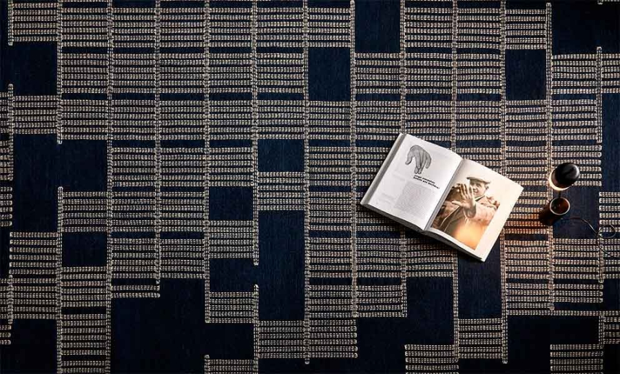 Alfombra Hilo BLUE