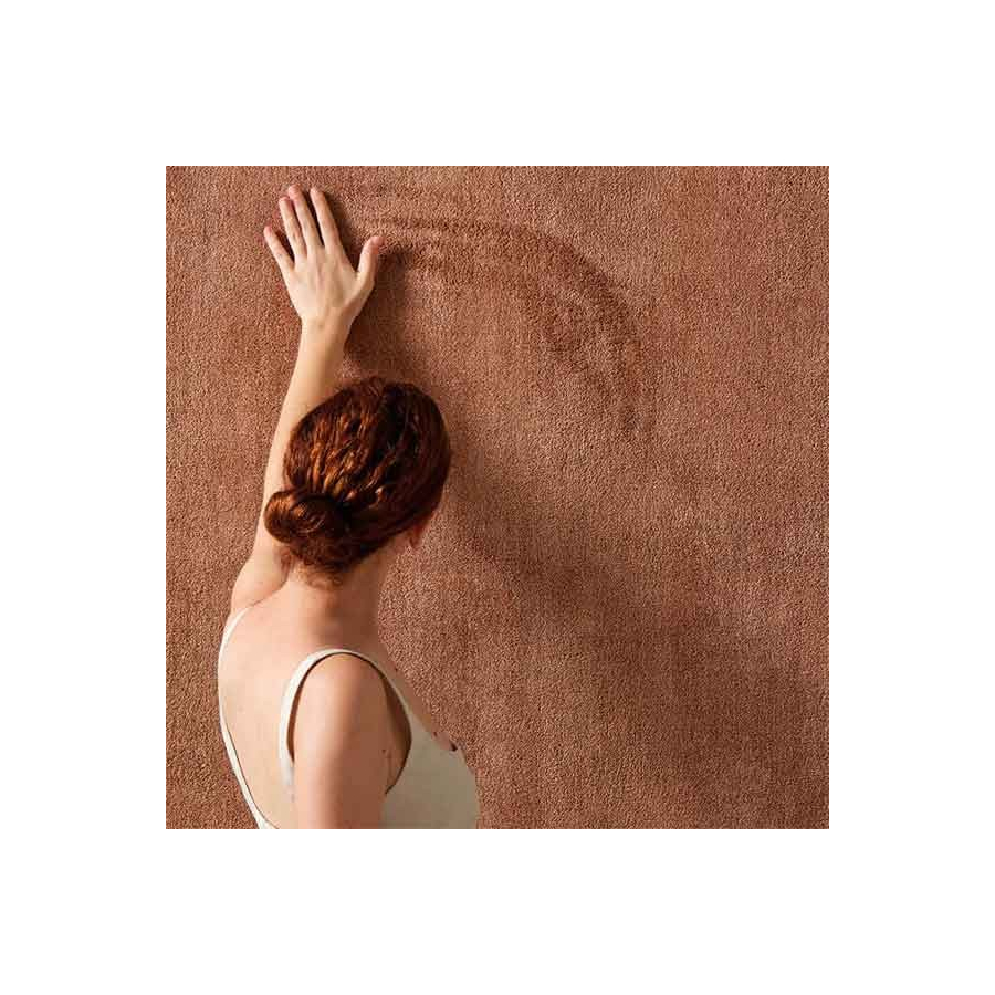 Alfombra Pure Glam terracotta